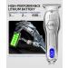 2 in 1 Full Metal Combo Kit Barber Hair Clipper For Men Professional Electric Beard Hair Trimmer Rechargeable Haircut - Buy Online on GoSupps.com