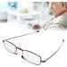 Bezax Fashion Red Folding Reading Glasses for Presbyopia | Portable Case for Men & Women - Stylish +350 - Buy Online on GoSupps.com