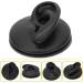 Beaupretty Medical Ear Model Presentation Stand - Silicone Jewelry Earring Holder 6.5x6.5cm - Food Quality Black - Buy Online on GoSupps.com