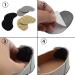 Heel Grips 3 Pairs - Comfortable Adhesive Cushion Pads for Heel Pain Relief - Shock Absorption Protectors for Men and Women - Buy Online on GoSupps.com