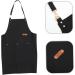 Ipetboom Barber Apron Kitchen Apron Mens Apron Serving Apron Polyester Apron Grill Aprons for Gardener Pocket Apron Overalls for Men Cafe Aprons Fabric Women's Kitchen Supplies Milk Tea - Buy Online on GoSupps.com