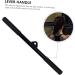 BESPORTBLE 2pcs Lever Handle Locking Doorway Pullup Bar Tension Rod Bar Strength Training Tool Exercise Bar Household Appliances Body Workout Bar Home Indoor Cable Accessories Iron To Rotate Black 50X3X3CM - Buy Online on GoSupps.com