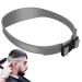Curved Haircut Guide Band Silicone Haircut Band Silicone Fade Guide and Neckline Shaving Template Self Hair Trimming Guide Band for for Home Hair Trimming and Cutting Gray