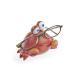 By-Bers children's glasses holder glasses keeper Caribbean design crab hand-painted from polyresin for young and old for children and young at heart funny and cheeky colorful