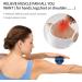 2-Pack Coolrunner Massage Ball Manual Roller Massager - Handheld Self Massage Therapy for Full Body Relief - Sore Muscles, Shoulders, Neck, Arms, Legs, Back, and Foot (Blue&Purple) - Buy Online on GoSupps.com