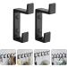 Angoily 2pcs Up and Down Double Hook 2 Double Layer Towel Rack - Buy Online on GoSupps.com