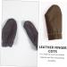 Operitacx 10 Pairs Leather Finger Cots - Non-Stick Thimble Protectors for Crochet & DIY | Safe Finger Gloves Accessories - Buy Online on GoSupps.com