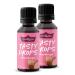 GymQueen Tasty Drops Nut Nougat 2x30ml Flavour Drops without calories Nut Nougat 30 ml (pack of 2)