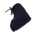 ANGGREK Cast Toe Cover Sock Thickened Padded Cast Foot Warm Sock Soft FleeceFoot Warmer for Winter Dark Blue One Size Blue