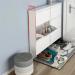 Freestanding Shoe Storage Cabinet Ultra Thin Shoe Home Cabinet Door Flip Bucket Entry Small Unit Storage 15cm Narrow Shoe Rack Carbon Steel Furniture for Slippers Sneakers Heels Boots (Color : Bl - Buy Online on GoSupps.com