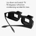 ANGGREK Lazy Glasses - High Definition Prism Spectacles for Comfortable Reading & TV Viewing | 90 Degree Horizontal Reflection Neck Relaxation - Buy Online on GoSupps.com