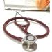 Professional Burgundy Stethoscope - Cardiology Dual Sided Stainless Steel | Buy Internationally - Buy Online on GoSupps.com