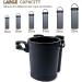 Bike Cup Holder with Cell Phone and Key Holder - Black | For Cruiser, Bicycle, Motorcycle, Scooter & Boat - Buy Online on GoSupps.com