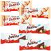 Chocolate Bar Bundle With Kinder Bueno Chocolate Bar 43g x3 with White Bar 39g x3 (6 Pack)