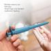 Pet Pill Plunger Popper Animal Medicine Feeder Side Grip Press Type with Silicone Tip for Dogs Cats Birds - Buy Online on GoSupps.com