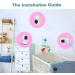 Hello Baby HB65 Gold Color Baby Monitor with 3.2 LCD Screen, Remote Pan-Tilt-Zoom Camera, Night Vision, VOX, 2-Way Audio - Beige - Buy Online on GoSupps.com
