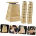 15pcs Kraft Paper Vomit Bags | Light Brown Mini Trash Bags for Travel - Buy Online on GoSupps.com