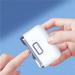 2-in-1 Electric Nail Clippers with Light Trimmer - Manicure Tool for Baby & Elderly Care - Buy Online on GoSupps.com