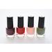Gel Nail Polish UV CANNI 5ml Mini Set of 4 Muted Tones - Soak Off Base Top Colour Coat Manicure Acrylic Gifts Women Nails Set 6 - Buy Online on GoSupps.com
