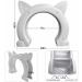 Wall-Mounted Cat Door for Back-Friendly Access - Easy Install  Durable & Private - Up to 20 lbs - Perfect for Cats and Small Dogs - Buy Online on GoSupps.com