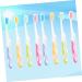 Lurrose 16-Pack Elastic Ray Toothbrushes for Travel | Manual Oral Care Accessories & Cleaning Tools - Buy Online on GoSupps.com