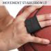 KiiMos Finger Splints: Compression Finger Sleeves for Sports - Black, Medium Double - Buy Online on GoSupps.com