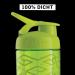 BlenderBottle Signature Sleek Tritan 820ml - BPA Free Protein Shaker & Water Bottle - Green Zen Gala - Perfect for Fitness Shakes - Buy Online on GoSupps.com
