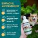 Healthy Dog Co 6-in-1 Natural Dog Shampoo & Conditioner - Odor Control Gentle & Moisturizing for Long Hair - 500ml Puppy Shampoo - Buy Online on GoSupps.com