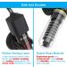 DaToo 25W Mini Aquarium Heater with Free Thermometer Sticker - Small Fish Tank Heater - Buy Online on GoSupps.com