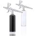 I-BEAUTEE 27PSI Wireless Portable Airbrush Kit | Rechargeable Cordless Mini Airbrush for Barber, Painting, Nail Art, Makeup & Tattoo - Black - Buy Online on GoSupps.com