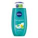Nivea care shower Frangipani & Oil (250 ml) refreshing shower gel with care oil beads pampering shower with a delicate Frangipani fragrance 250 ml (1 Pack) Frangipani & Oil