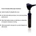 Cross Canada Physician LED Otoscope Diagnostic Set Professional Otoscope for Physician Medical Student Nursing Student Doctor Nurse (Black) - Buy Online on GoSupps.com