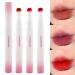 Lipstick for Women 3Pcs Velvet Matte Lip Cream Liquid Lipstick Long Lasting Highly Pigmented Color Moisturizing Balm Nude Lipstick Set Waterproof 24 Hours Lip Stick Stain Makeup Gift(#010203) #01#02#03