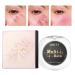 Color Changing Blush - Portable Black Cheek Blush Non-Greasy Cheek and Lip Blush Tint Long-Lasting Temperature Changing Blush for Beautifying