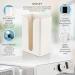 HASPINH Magnetic Dryer Sheet Holder & Organizer - Beige | Laundry Room Storage Container - Buy Online on GoSupps.com