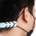 Comfortable PPE Ear Saver Hooks - Adjustable Face Extender Strap for Ear Pain Relief (Sky Blue) | International Shipping Available - Buy Online on GoSupps.com