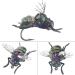 YZD Realistic Fly Fishing Lure Kit for Trout - Hand-Tied Nymph, Dry, Wet Flies for Freshwater & Saltwater Fishing - Buy Online on GoSupps.com