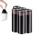 Drawstring Trash Bag Drawstring Trash Waste Kitchen Bags Anti-Drip Trash Can Liners Leak-Proof Garbage Bags for Home Office and Bedroom Fanelod 45*50 4.5g 75 Pieces Black