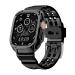 Compatible with Apple Watch Ultra Band 49mm with Bumper Case Men Women Shockproof Rugged Sport Bands with Protective Cover Case for iWatch Ultra Glossy Black