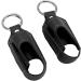 2pcs PU Leather Asthma Inhaler Holder Portable Asthma Inhaler Holder Case with Clip for Home Work or Travel (Black) - Buy Online on GoSupps.com