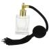 Ipetboom 1pc Perfume Bottle Glass Light Bulb Fine Travel 9X4X3.5cm Black