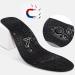 Acupressure Magnetic Shoe Insoles for Foot Pain Relief - Black (Female) - Buy Online on GoSupps.com