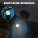 Innofox Running Light 2-Pack Reflective Safety LED Lights for Runners | Rechargeable Clip-On Light for Camping, Hiking, & Outdoor Adventures - Buy Online on GoSupps.com