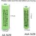 AAA Rechargeable Solar Light Batteries 600mAh 1.2V - 8Pcs NIMH for Garden Lights & Remotes - Buy Online on GoSupps.com