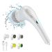 Handheld Shower Scrubber with 5 Changing Heads Scrubber USB Charging 360 Vibration Cleaning Electric Cleaning Brush for Kitchen/Bathroom/Floor/Car/Glass