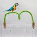 2 Pack Bird Hemp Rope Perch Swing - Standing Climbing Pole for Parrot, Parakeet, Budgies, Lovebirds - 23.62 inch - Buy Online on GoSupps.com