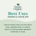 Buy Simply Organic Onion & Chive Dip Mix - Certified Organic | 1 oz | International Shipping Available - Buy Online on GoSupps.com