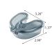 Portable Invisible Braces Storage Box | Transparent Orthodontic & Denture Case - Blue - Buy Online on GoSupps.com