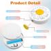 Baby Nail File White Nail File Trimmer Electric 6 in 1 Safe Baby Nail Clippers Kit with Six 6 Grinding Heads for Newborn Infant Kids or Adute - Buy Online on GoSupps.com