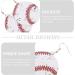 15 Pairs baseball earrings dangle earrings womens gifts earrings for women orrous sports balls earrings statement earrings for women ear jewelries Fashion lovers basketball leather - Buy Online on GoSupps.com